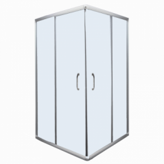 Corner Entry Clear Shower Door 900 X 900 X 1800
