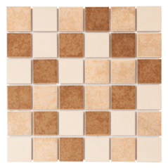 Mosaic Tile Dark Desert Mix 48x48mm