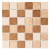 Mosaic Tile Dark Desert Mix 48x48mm