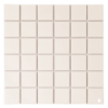 Mosaic Tile Glazed Matt White 48x48mm