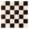 Mosaic Tile Glazed Black And White 30x30mm