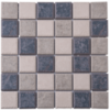 Mosaic Tile Grey Tones Porcelain 48x48mm