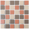 Mosaic Tile Porcelain Brown Mix 45x45mm