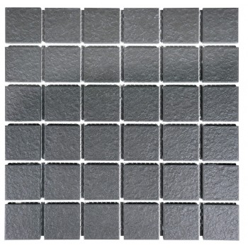 Mosaic Porcelain Tile Slate Grey Design 45x45mm