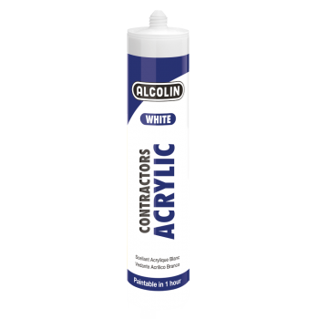 Alcolin Contractor Acrylic Sealant White 260ml