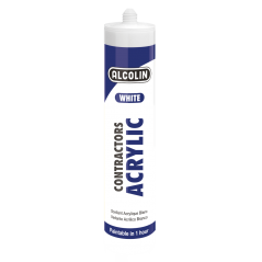 Alcolin Contractor Acrylic Sealant White 260ml