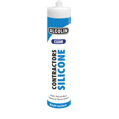 Alcolin Contractors Silicone Clear 260ml