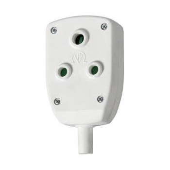 Janus Coupler Double White 16 Amp