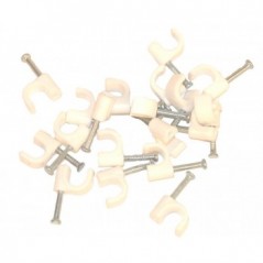 Poly Saddle Sabs Round 12mm Quantity:100