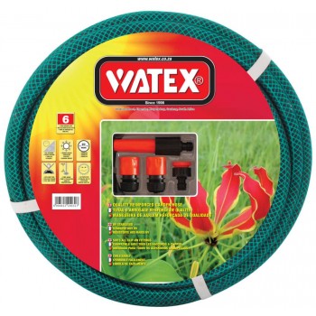 Watex Garden Hose 30mx20mm And Fitt 6yr