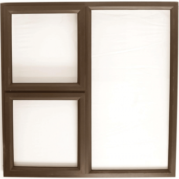 Window Frame Aluminium Ptt1212 Bronze Clear Left Hand