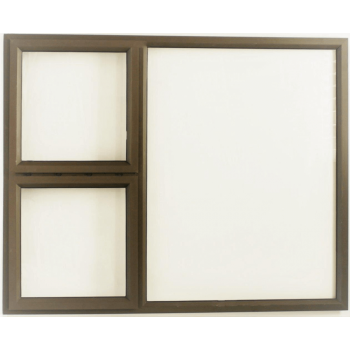 Window Frame Aluminium Ptt1512 Bronze Clear Left Hand