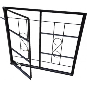Window Frame Steel C2h Burglar Bar B1mm Left Hand