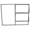 Window Frame Steel Td78 F7 Left Hand