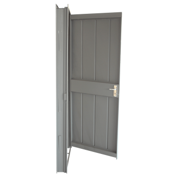 Cdoor Steel 813x2032 Std M/lock Open Out, Left Hand