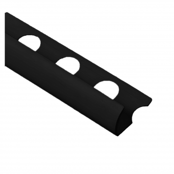 Tile Trim PVC 2.4m Black,  - Cashbuild