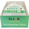 12w LED 220mm Ceiling Fitting, Daylight Flash, FLASH - Cashbuild