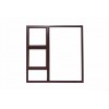 Window Frame Aluminium 28-ptt1515 Bronze Clear Left Hand, MISTER WINDOWS - Cashbuild