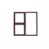 Window Frame Aluminium 28-ptt1212 Bronze Clear Left Hand, MISTER WINDOWS - Cashbuild