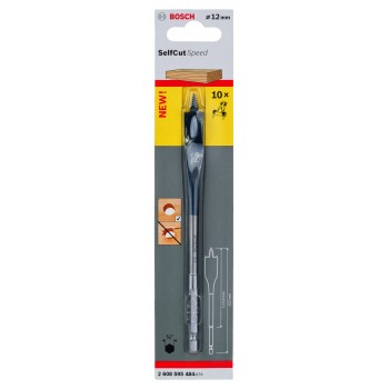 Bosch Self-cut Hex Spade Bit 12MM, BOSCH - Cashbuild