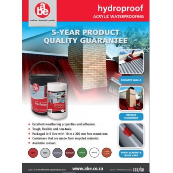 Abe Hydroproof Grey 5l & Free Mesh, ABE - Cashbuild