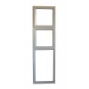 Aluminium Side Light 2.1x600 2xVent Natural, HARPER - Cashbuild