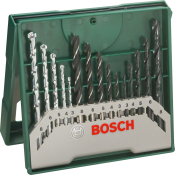 Bosch 15PC Mixed Drill Bit Set, BOSCH - Cashbuild