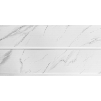 Pvc Ceiling White Marble Groove