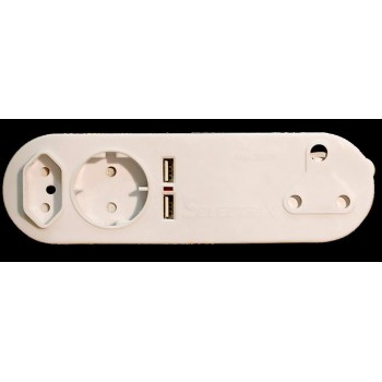 4 Way Multiplug with USB,  - Cashbuild