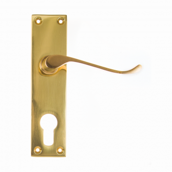 Brass 6 Victorian Cylinder Plated Handle,  - Cashbuild