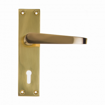 Brass 6 Victorian Plain Plated Handle,  - Cashbuild
