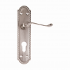 Nickle 8 Georgian Plated Cylinder Handle,  - Cashbuild