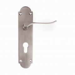 Nickle 8 Victorian Plated Cylinder Handle,  - Cashbuild