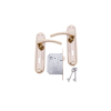 Orion Gable Brass with SABS 3 Lever Lockset,  - Cashbuild