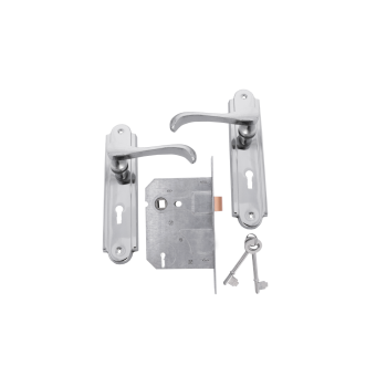 Orion Slim Chrome with SABS 3 Lever Lockset,  - Cashbuild