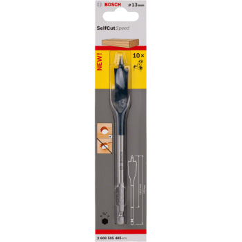 Bosch Self-cut Hex Speed Spade Bit 13x15