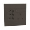 Electrical Plug Socket Single 16a 3 X V-slim Ch Veti