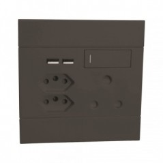 Electrical Plug Socket 1 X 16a 2 X V-slim 2 X Usb Ch Vet