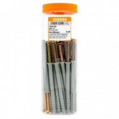 Eureka Nail-in Nylon Countersunk 8x100mm Quantity:50