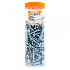 Eureka Coach Screw Galvanized Mild Steel 8x40mm Quantity:140