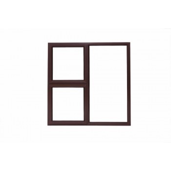 Window Frame Aluminium 28-ptt1212 Bronze Left Hand