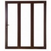Door Aluminium Stack Folding 1.8m Bronze Left Hand Open Out