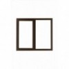 Window Frame Aluminium 28-ps109 Bronze Clear Left Hand