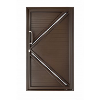Door Aluminium Exquisite Pivot Eco Bronze, MISTER WINDOWS - Cashbuild