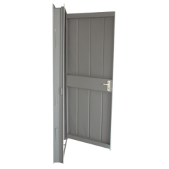 Door Steel 813x2032 Std M/lock Open In, Left Hand