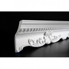 Polystyrene Cornice Déco 110x45mm 2.0m 3 X Pack
