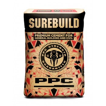 Cement PPC Surebuild 42.5n 50kg, SUREBUILD - Cashbuild