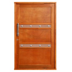 Door Wood Casablanca 3 Panel Bronze Pivot Set, GREENDOOR - Cashbuild