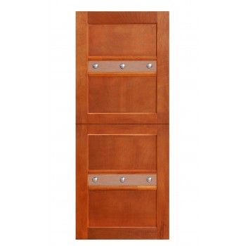 Door Wood Casablanca 3 Panel Bronze Stable, GREENDOOR - Cashbuild