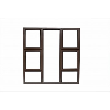 Window Frame Aluminium 28-p4tt1515 Bronze, ROBMEG ALUMINIUM - Cashbuild